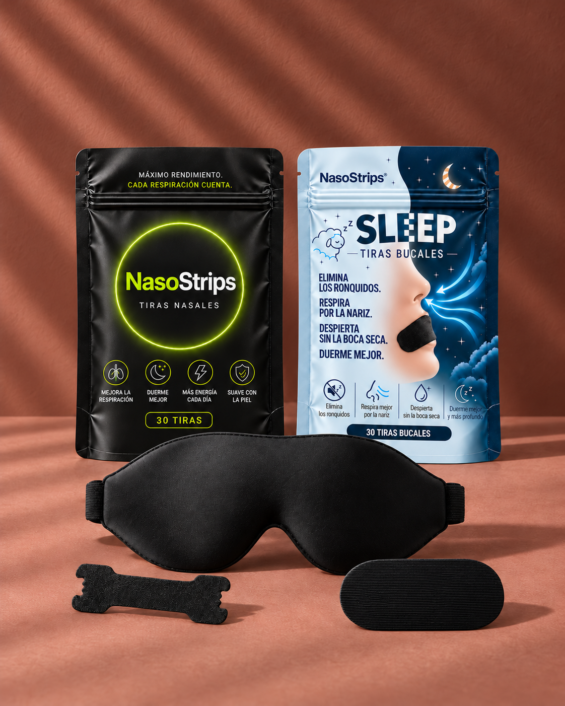 NasoStrips · Pack Descanso Completo